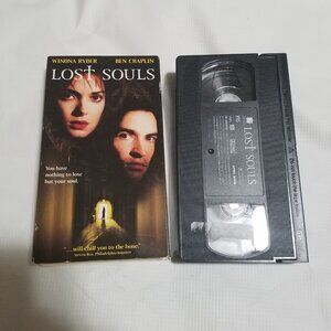 Lost Souls VHS Tape Winona Ryder Ben Chaplin Elias Koteas Horror - Bundle & Save